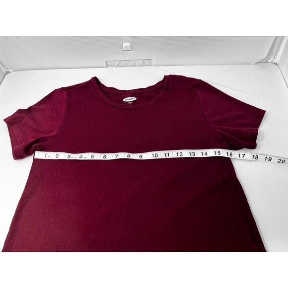 Old Navy Women's Slim Fit Blouse Cotton Blend size Medium Pre-Owned - Picture 6 of 7